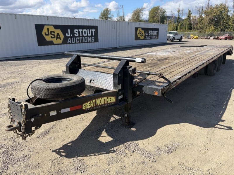 2022 Great Northern T/A Equipment Trailer