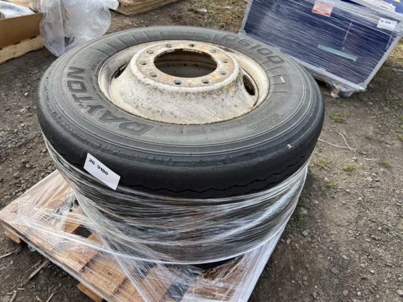 295/75R22.5 Dayton D610D Tires, Qty. 2