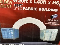 2026 Golden Mount 2040 Dome Container Shelter