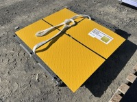 2026 Yellow 3' x 4' Steel Diamond Plate Qty20