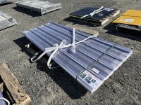 2026 Clear 8' x 3' Poly Roof Panels, Qty. 30