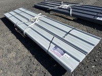 2026 White 12' x 3' Metal Roof Panels Qty. 70