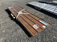 2026 Wood Grain 12' x 3' Metal Roof Panels