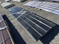 2026 Black 12' x 3' Metal Roof Panels Qty. 70