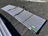 2026 Clear 12' x 3' Poly Roof Panels, Qty. 30