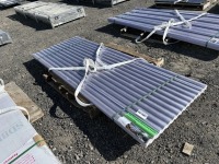 2026 Clear 8' x 3' Poly Roof Panels, Qty. 30