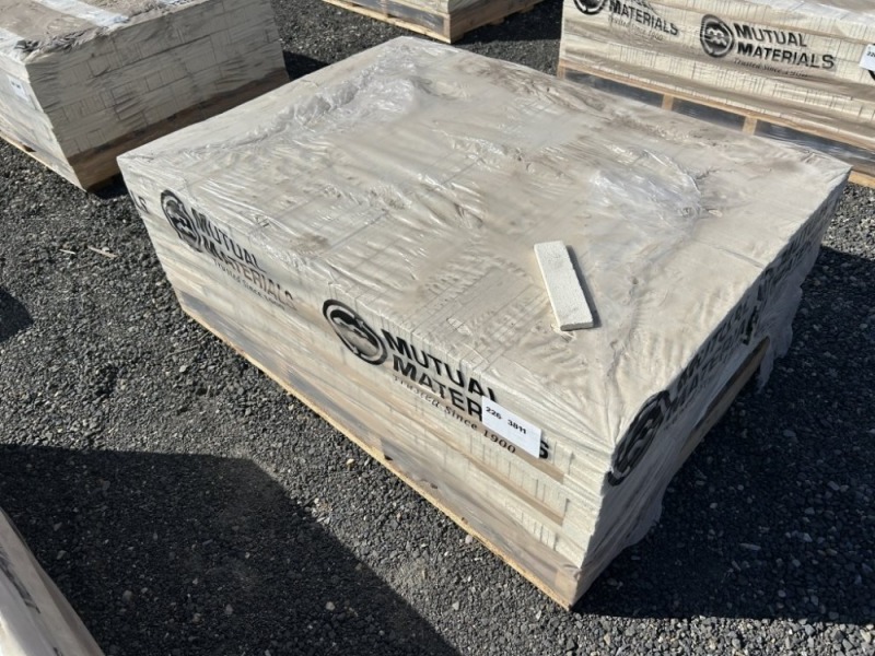 Desert White Flat Slimbrick, Qty. 2,500