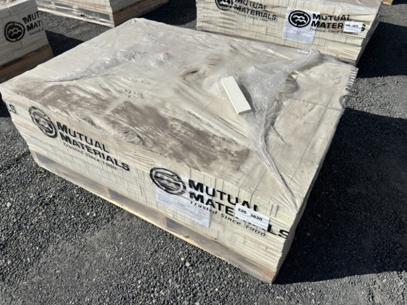 Desert White Flat Slimbrick, Qty. 2,500