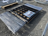 2026 Black Steel Fence Panels, Qty. 2