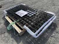 2026 Black Wire Mesh Fence Panels, Qty. 10