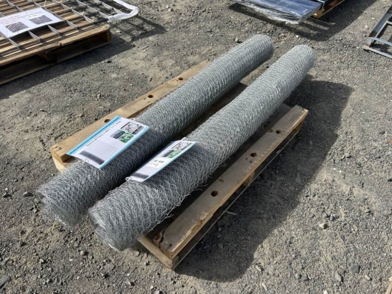 2026 Steel Wire Mesh Fencing, Qty. 2 Rolls