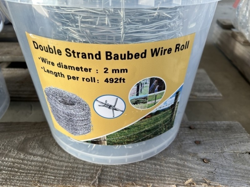 2026 Double Stranded Barbed Wire Rolls Qty. 3
