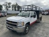 2013 Chevrolet Silverado 3500 4X4 Flatbed Truck