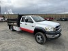2008 Dodge Ram 4500 Crew Cab 4X4 Flatbed Truck - 7