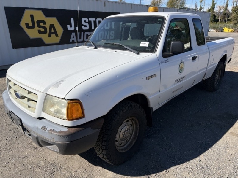 2002 Ford Ranger Extra Cab 4x4 Pickup