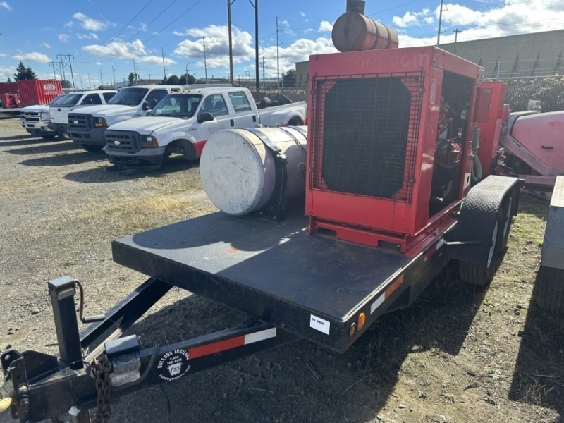 2015 Bulldog T/A Water Blasting Trailer