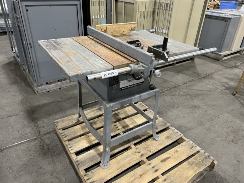 Rockwell Model 10 Contractors Table Saw