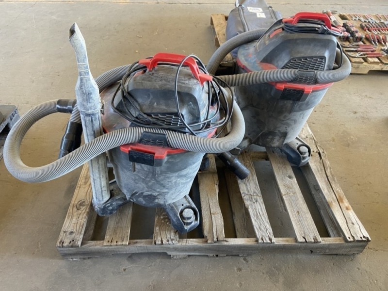 Ridgid Wet/Dry Vacuums, Qty. 2