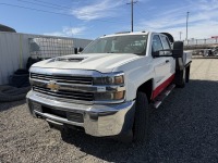 2017 Chevrolet Silverado 3500 HD 4X4 Flatbed Truck