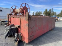 Metal Storage Tank W/Pump & Hose Reel