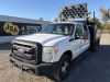 2011 Ford F350 SD Crew Cab Flatbed Truck
