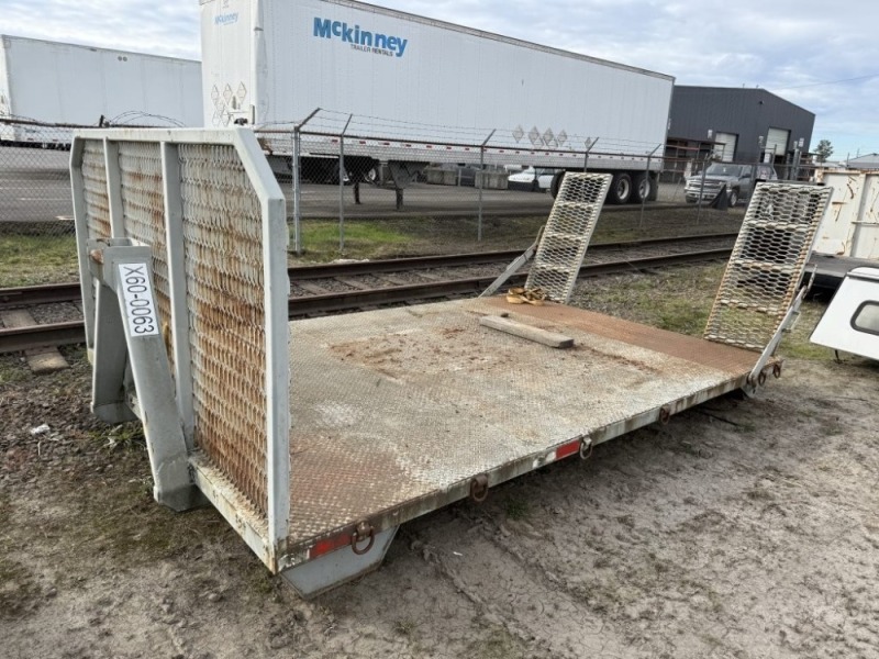 12' Roll Off Flat Bed