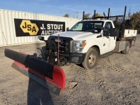 2011 Ford F350 SD Flatbed Truck