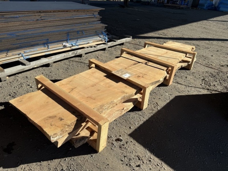 2 1/4" Sequoia Live Edge Slabs