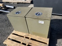 Heavy Duty Storage Boxes, Qty. 2