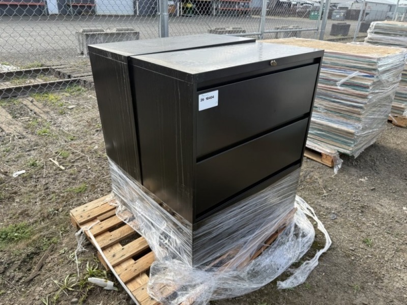 3 Drawer Lateral Filing Cabinets, Qty. 2