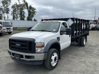 2009 Ford F550 SD Flatbed Truck
