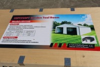 2026 Aboss JD3260 Double Garage Metal Shed