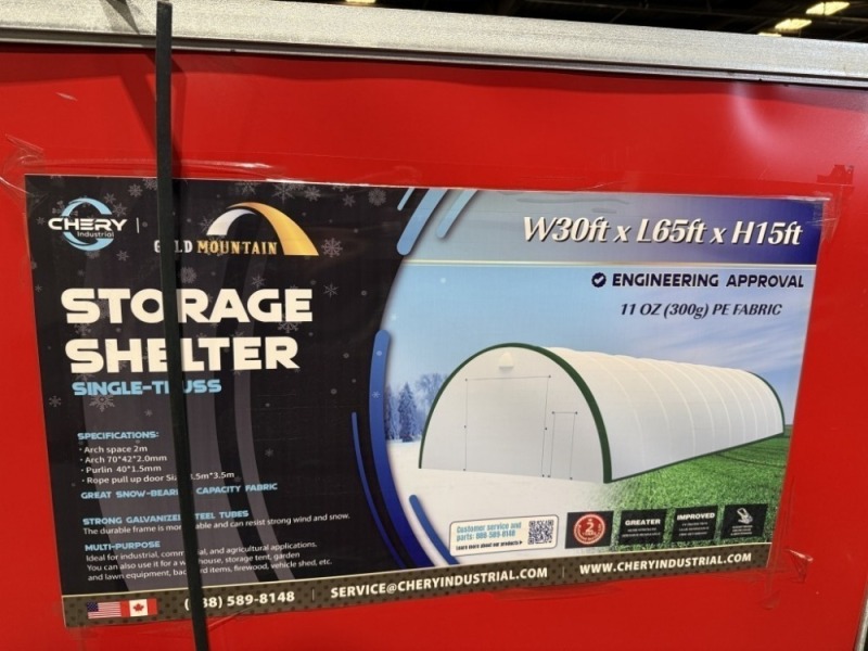 2026 Gold Mount 306515 Dome Storage Shelter