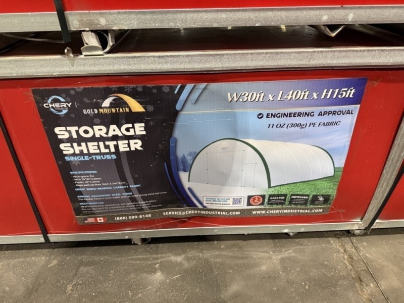 2026 Gold Mount 304015 Dome Storage Shelter