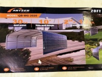2026 Arteer QB-WG-2020 Steel Carport