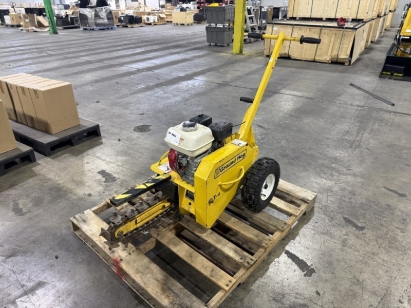 Ground Hog T-4 Walk Behind Trencher