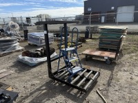 Battery Roller & Step Ladder