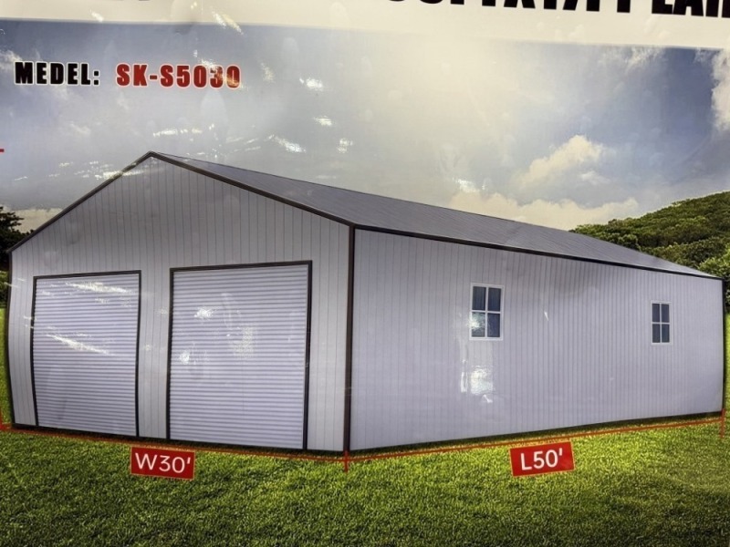 2026 SKLP SK-S5030 Double Metal Garage