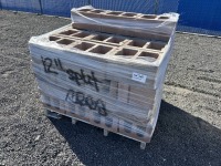 12" Split Face Bond Beam Blocks, Qty. 40