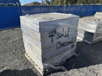 4" Solid Charcoal Concrete Blocks