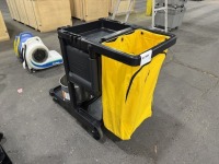 Rubbermaid Janitorial Cleaning Cart
