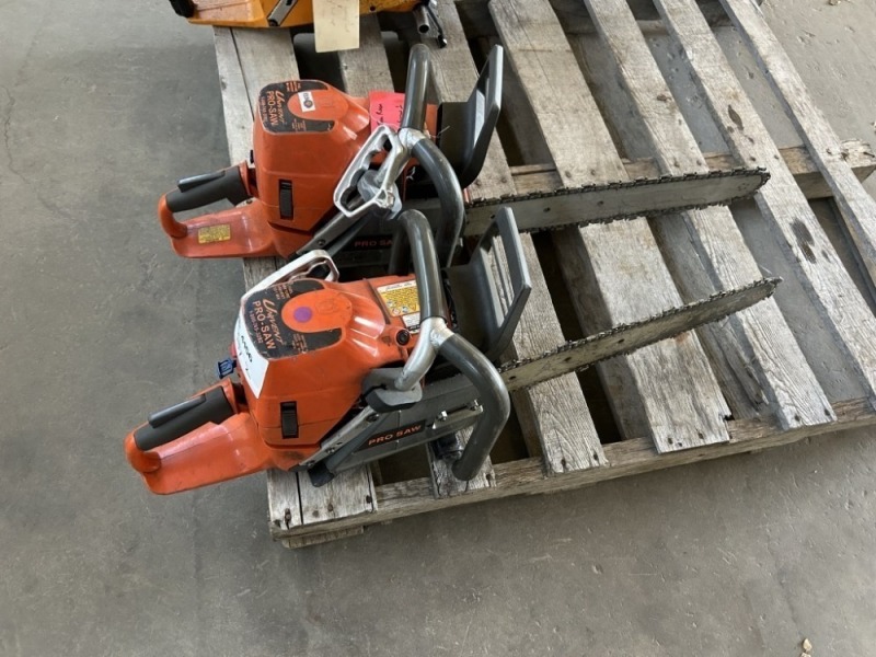 Univent Pro-saw Chainsaws, Qty. 2