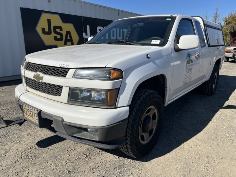2012 Chevrolet Colorado Extra Cab 4X4 Pickup
