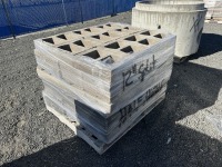 12" Split Face Half High Blocks, Qty. 70