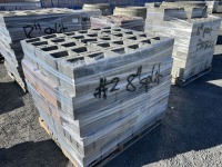 8" Assorted Split Face Blocks, Qty. 75
