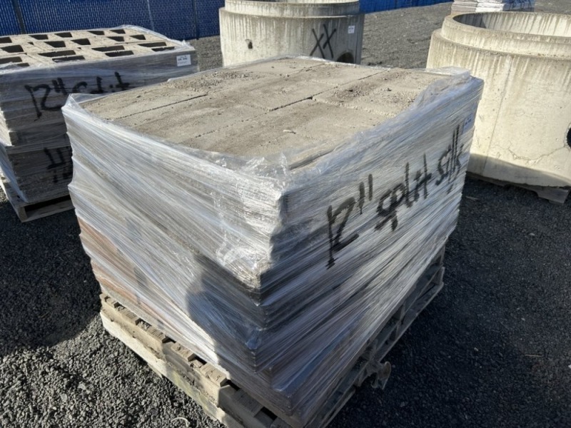 12" Split Face Sill Blocks, Qty. 80
