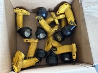 Dewalt 18V Flashlights, Qty. 9