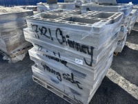 Concrete Chimney Thimbles, Qty. 30