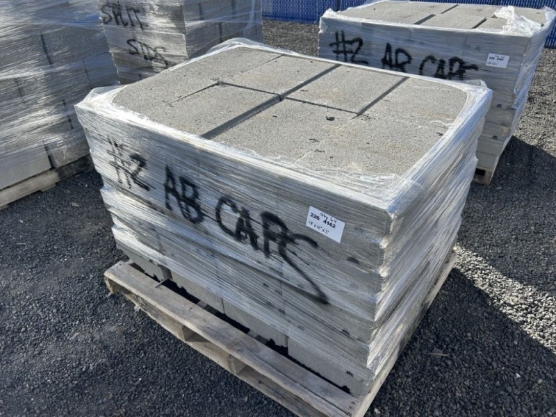 Allan Block Cap Blocks, Qty. 64