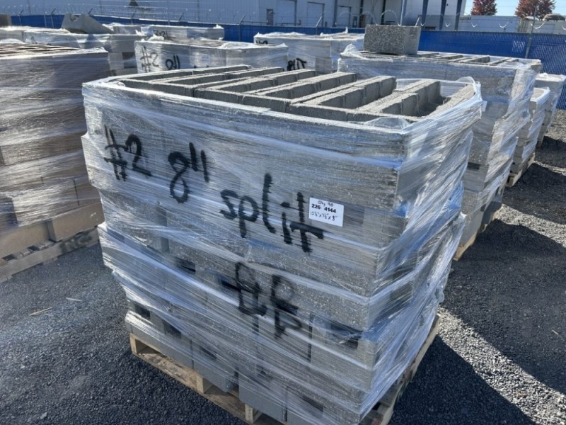 8" Split Face Bond Beam Blocks, Qty. 90